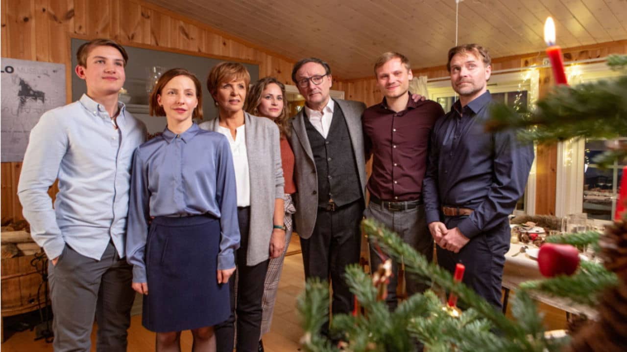 Weihnachten im Schnee backdrop