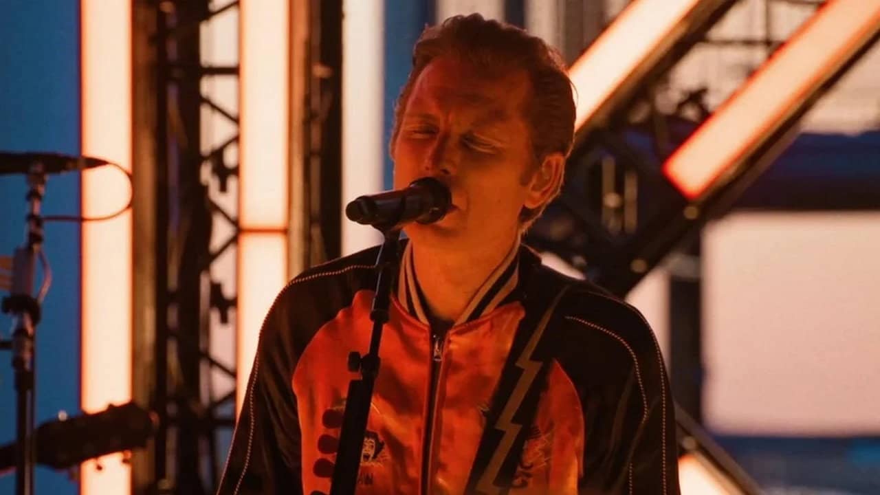 Franz Ferdinand : concert privé au Centre Pompidou backdrop