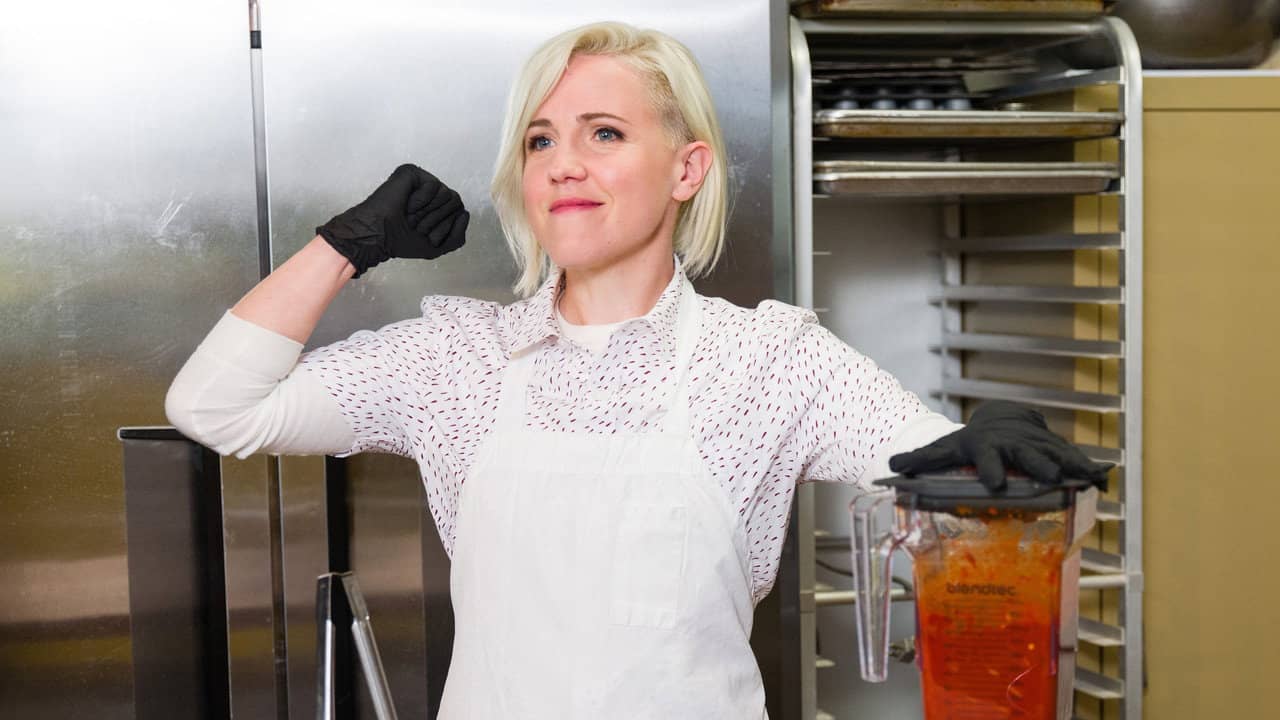 I Hart Food backdrop