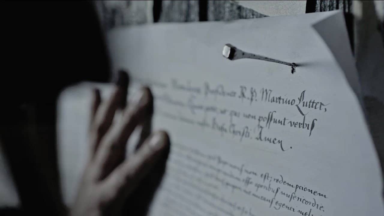 A Return to Grace: Luther's Life and Legacy backdrop