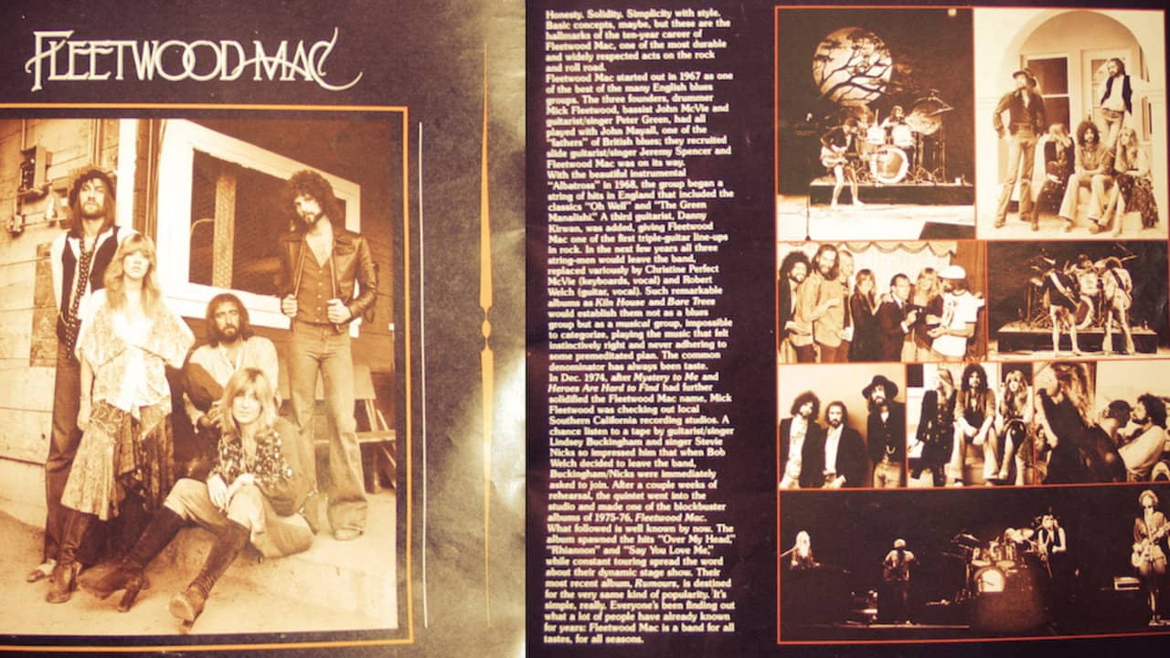Fleetwood Mac - Landover 07/08/78 backdrop