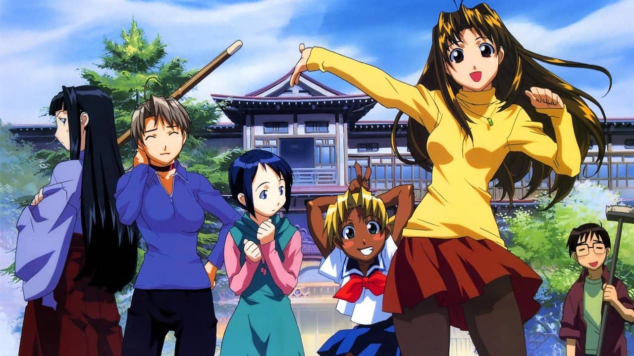 Love Hina backdrop