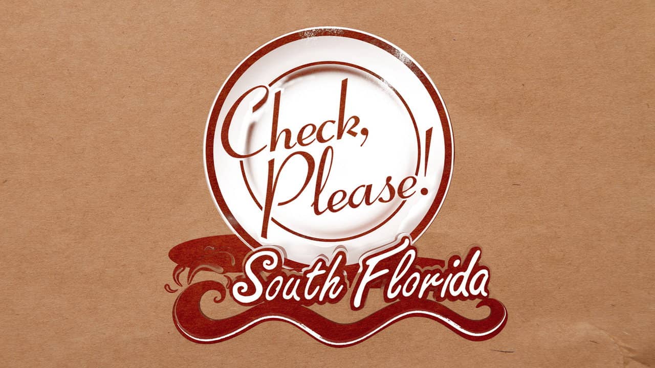Check, Please! South Florida backdrop