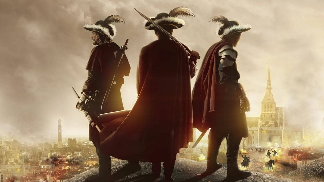 The Three Musketeers backdrop
