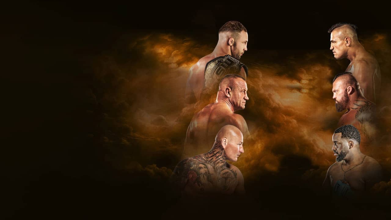 KSW 105 backdrop