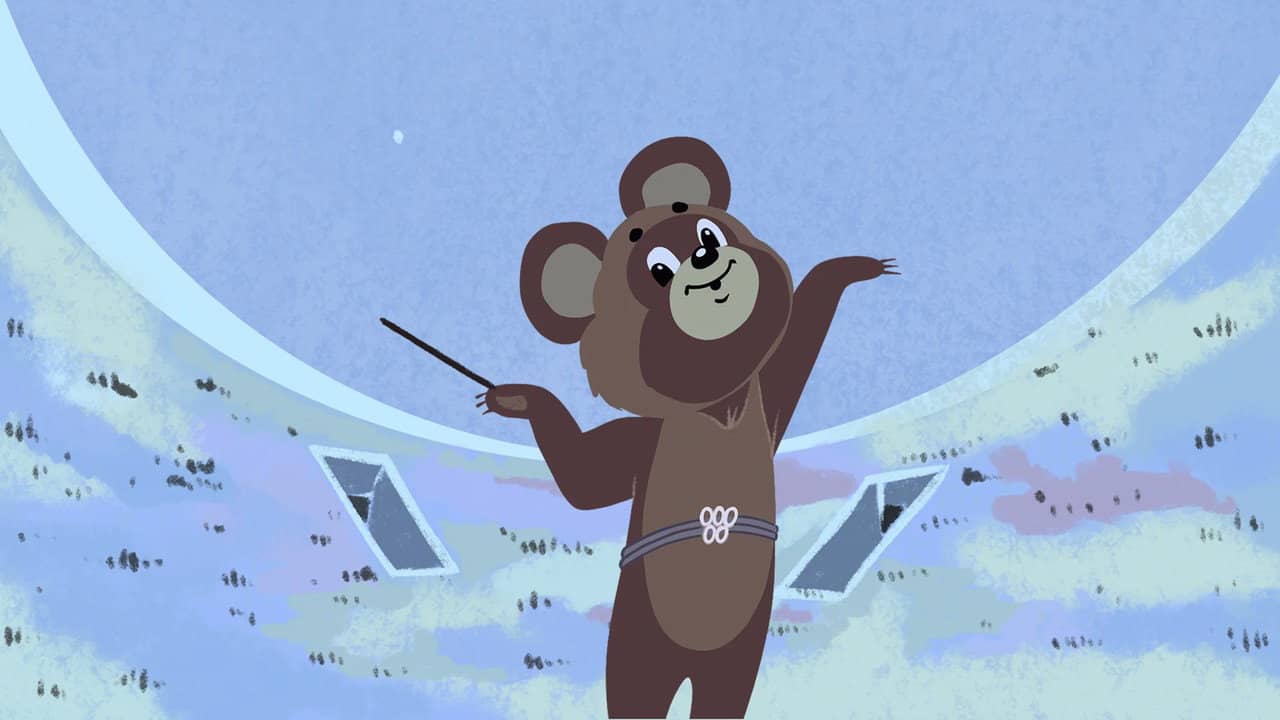 Hello, the Olympics! backdrop