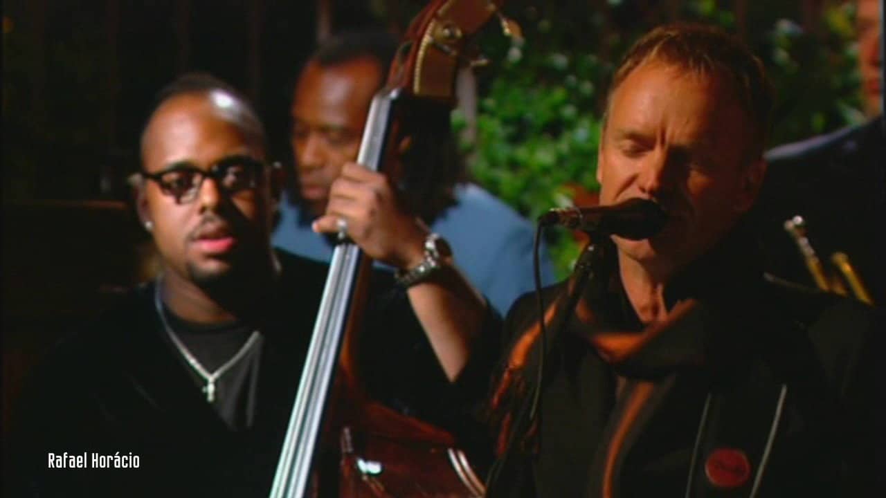 Sting ...All This Time backdrop