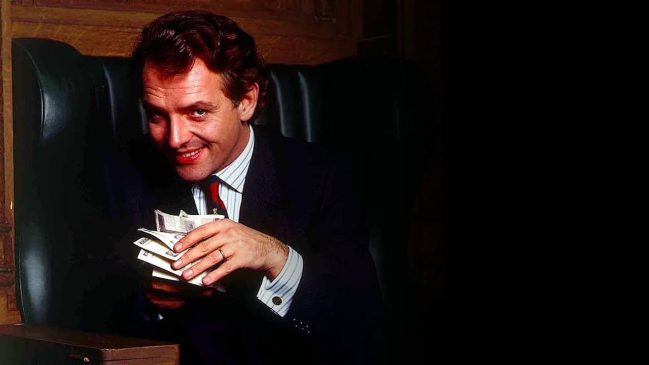 Who Shot Alan B'Stard? backdrop