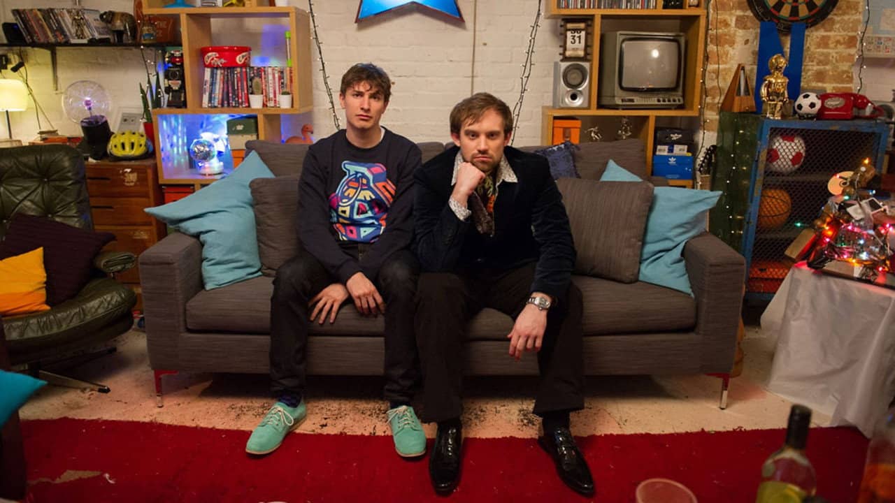 Flat TV backdrop
