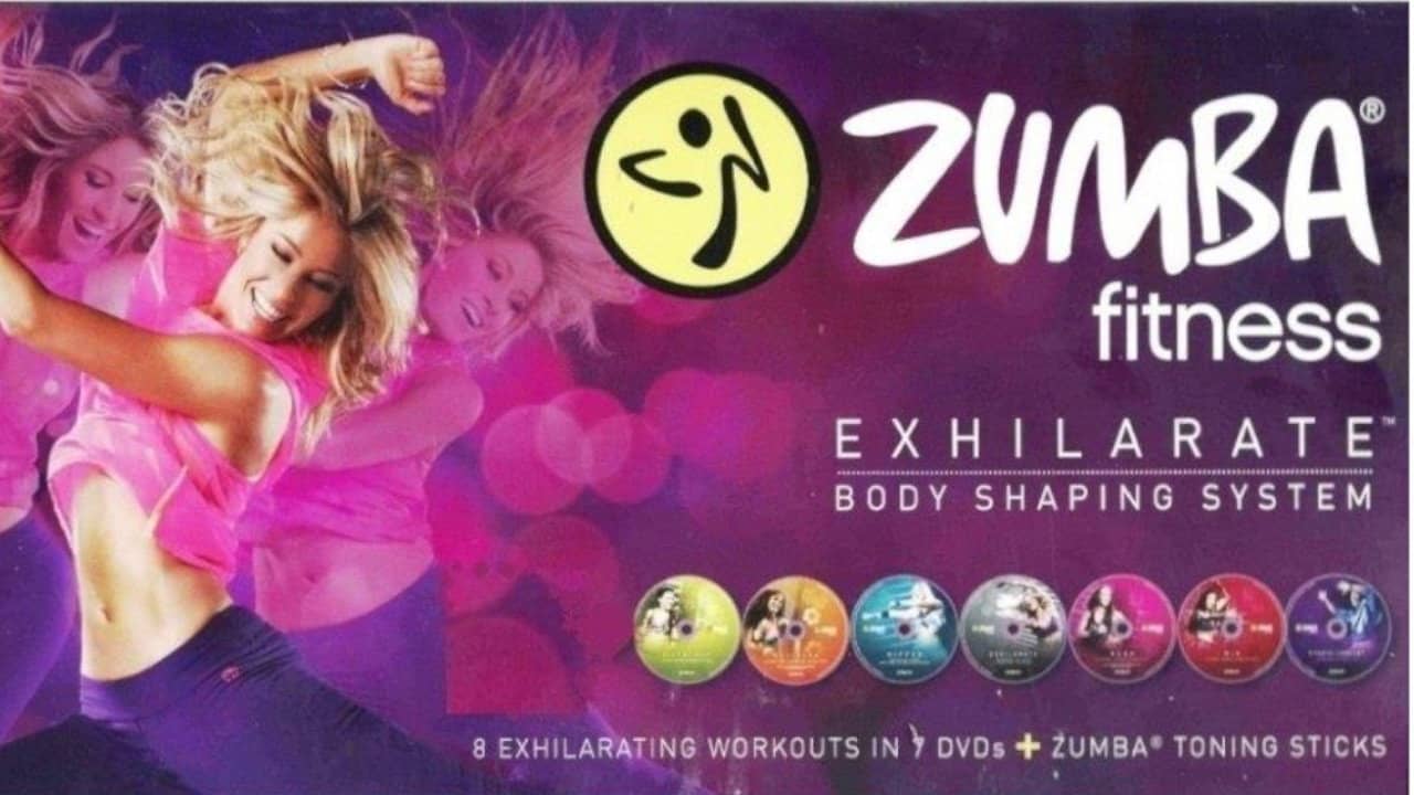 Zumba Fitness Exhilarate The Ultimate Experience - Step by Step backdrop