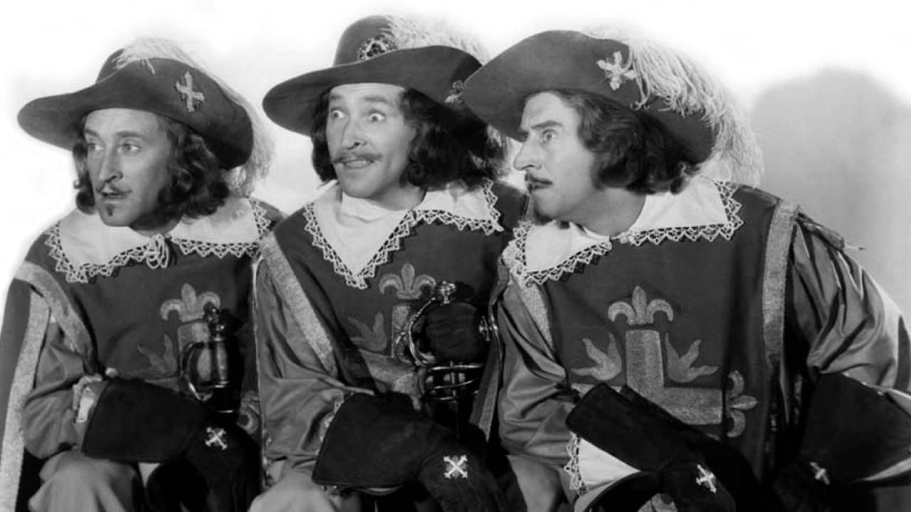 The Three Musketeers backdrop