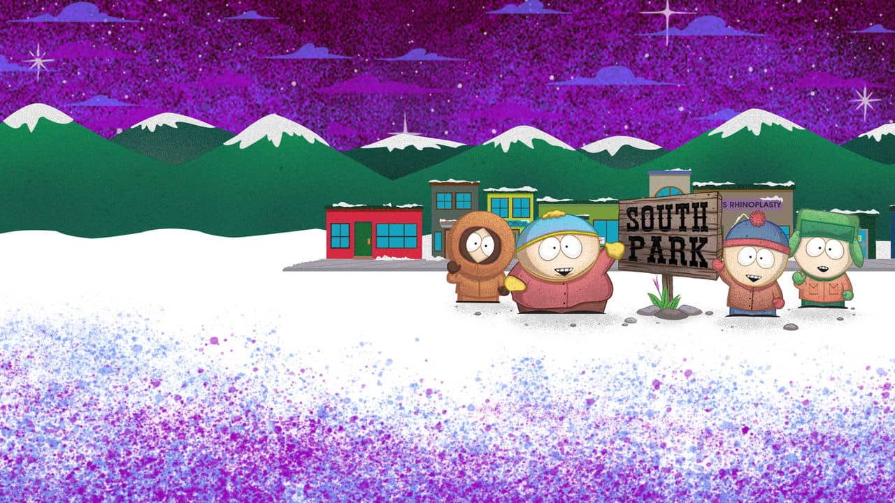 South Park: The 25th Anniversary Concert backdrop