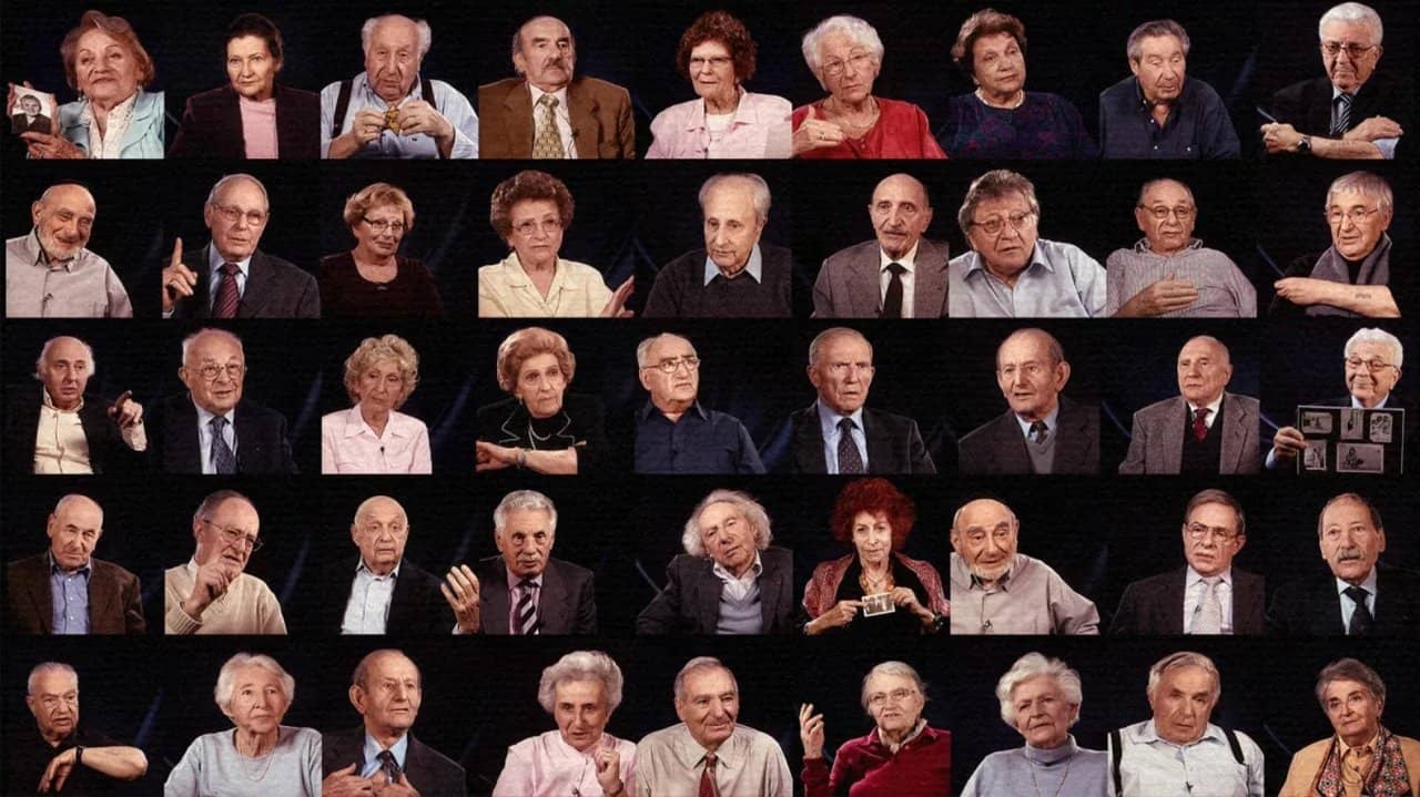 Auschwitz, survivors tell their stories backdrop