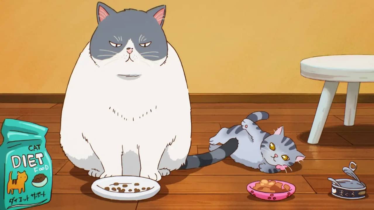 Kanashiki Fat Cat backdrop