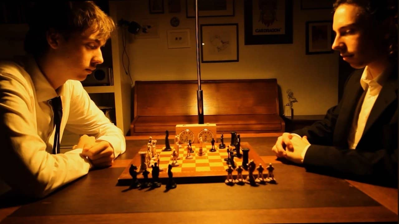 Checkmate backdrop