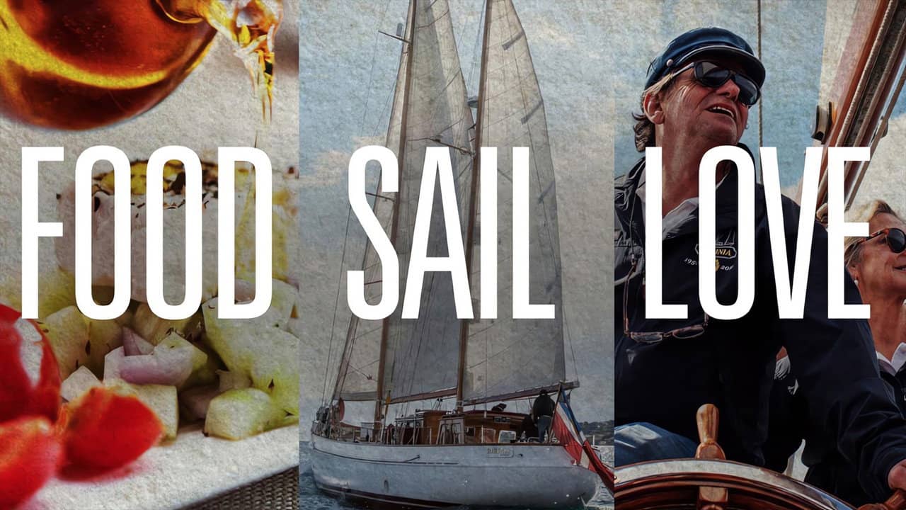 Food Sail Love backdrop