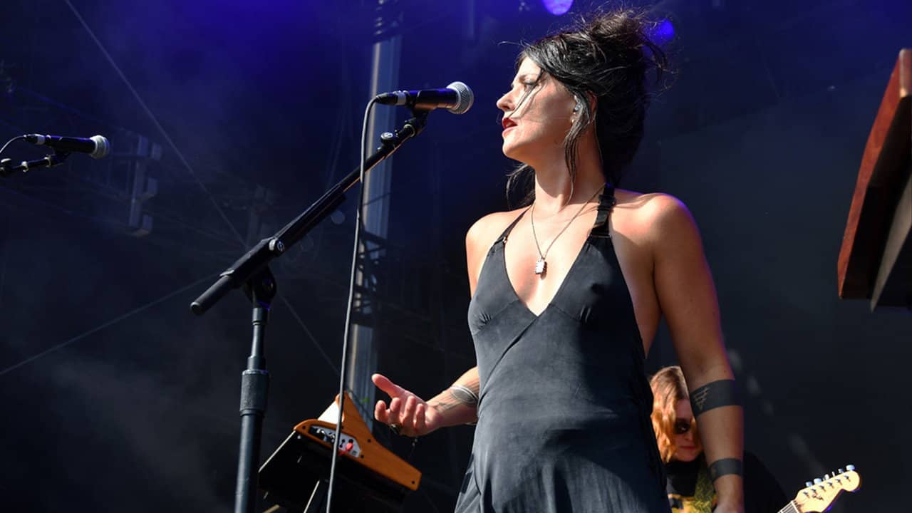 Sharon Van Etten & The Attachment Theory - Rock en Seine 2025 backdrop
