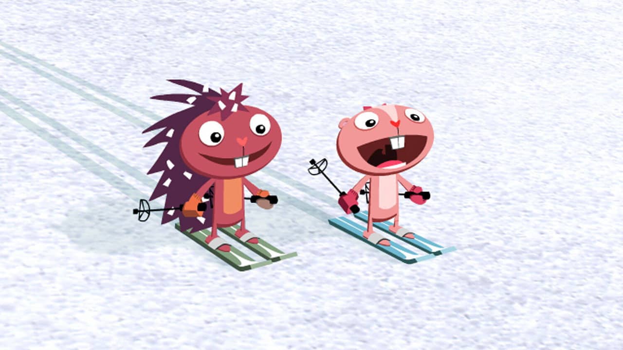 Happy Tree Friends - Ski Patrol backdrop