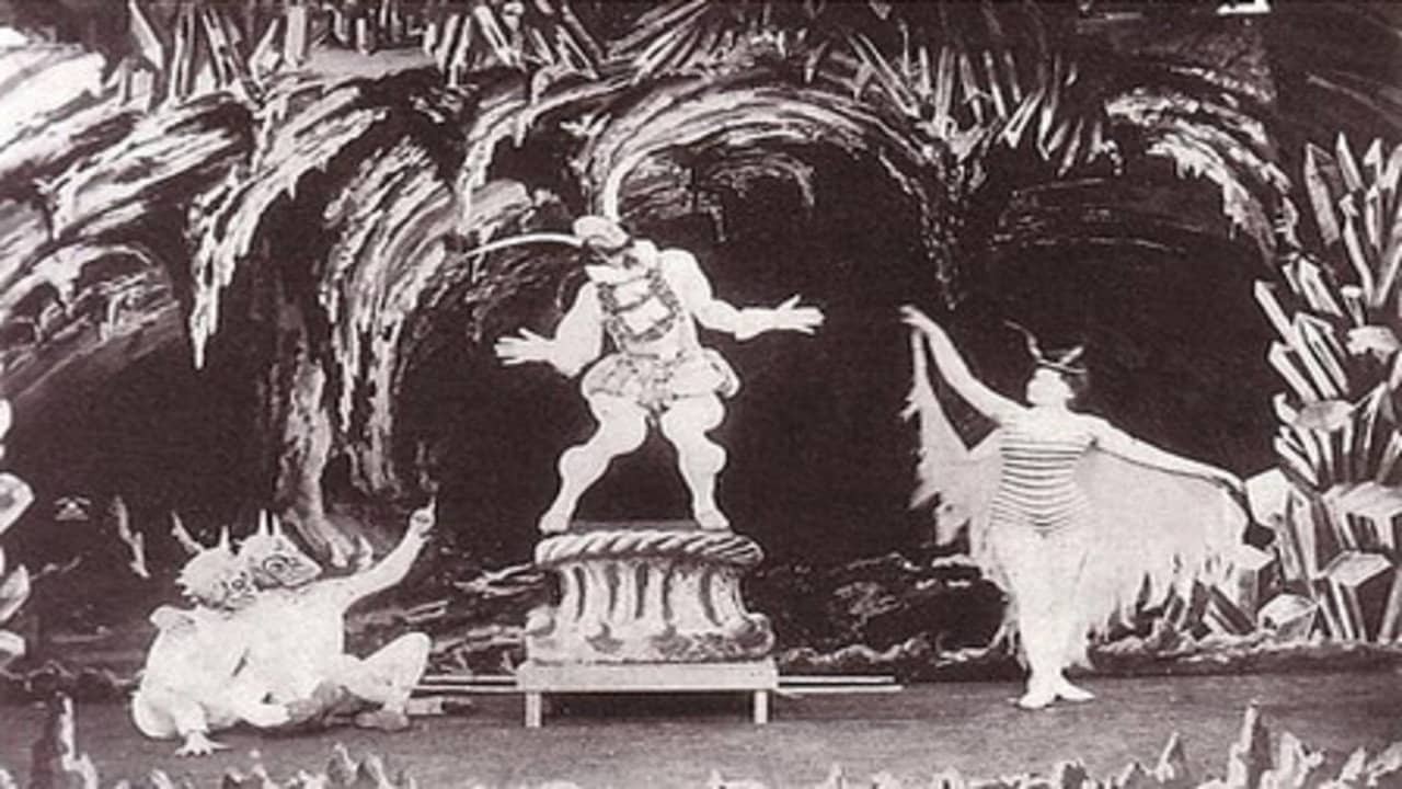 The Infernal Cake-Walk backdrop