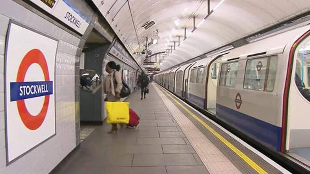 Victoria Line (Driver's eye view) backdrop