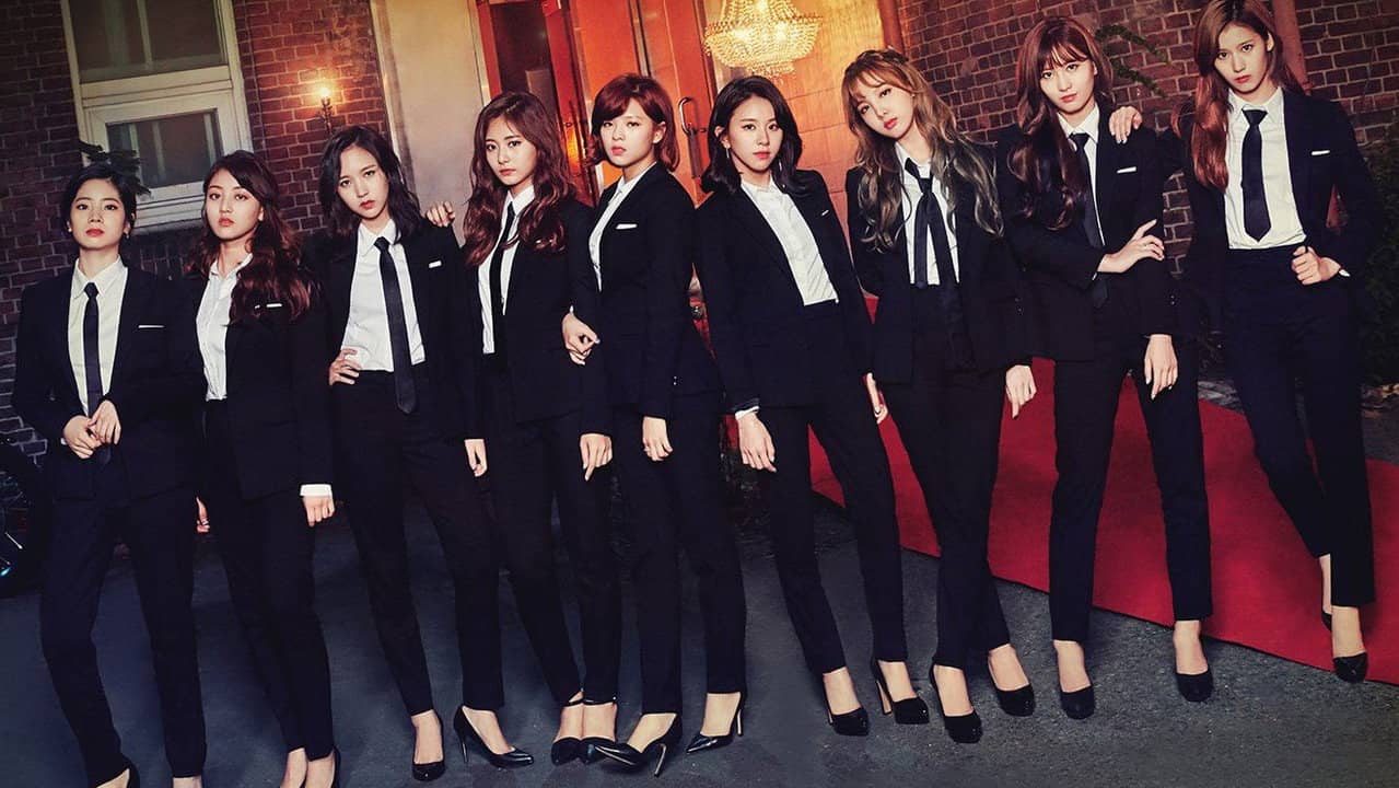 TWICE FANMEETING "ONCE BEGINS" backdrop