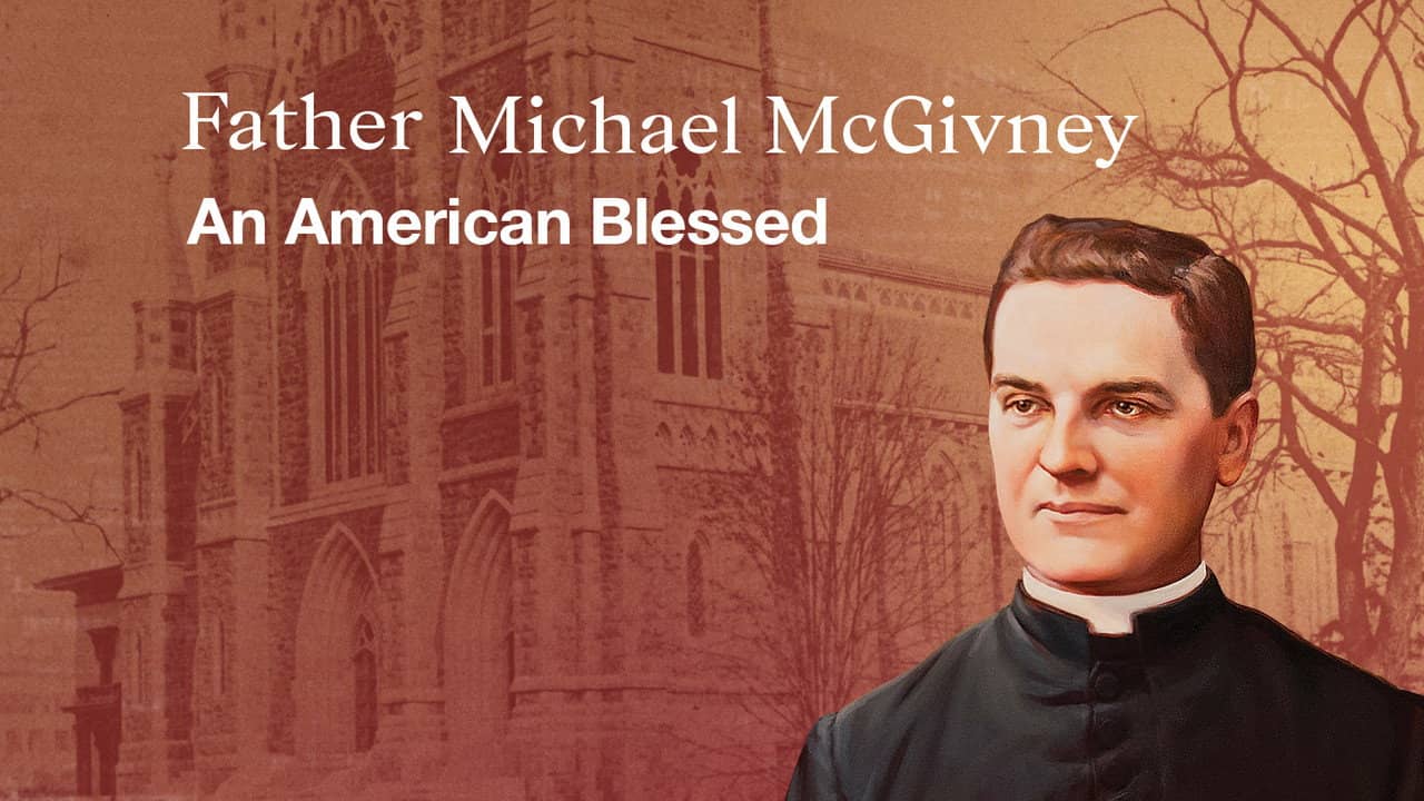 Father Michael McGivney backdrop