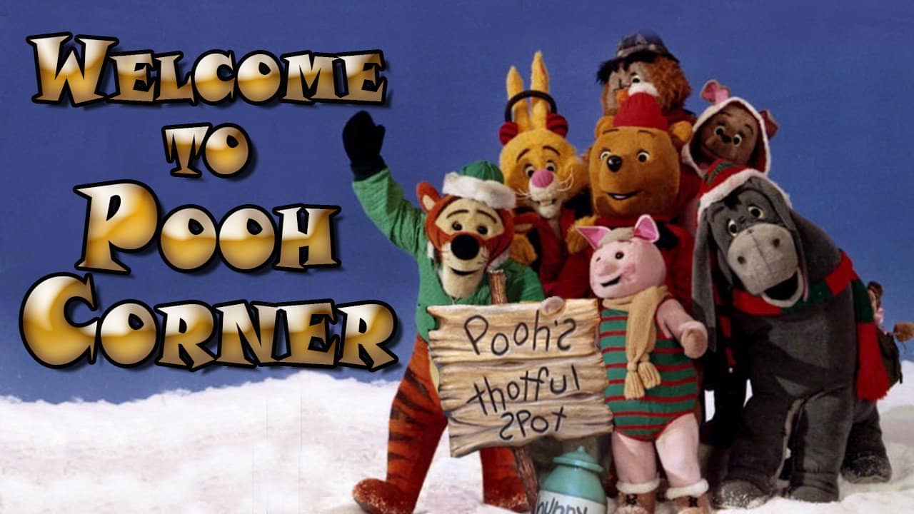 Welcome to Pooh Corner backdrop