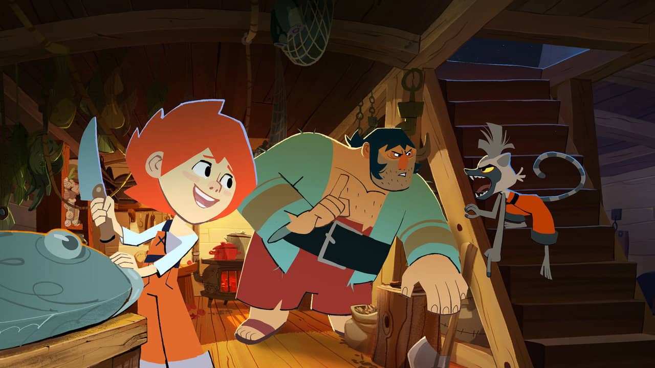 The Treasure of Barracuda backdrop