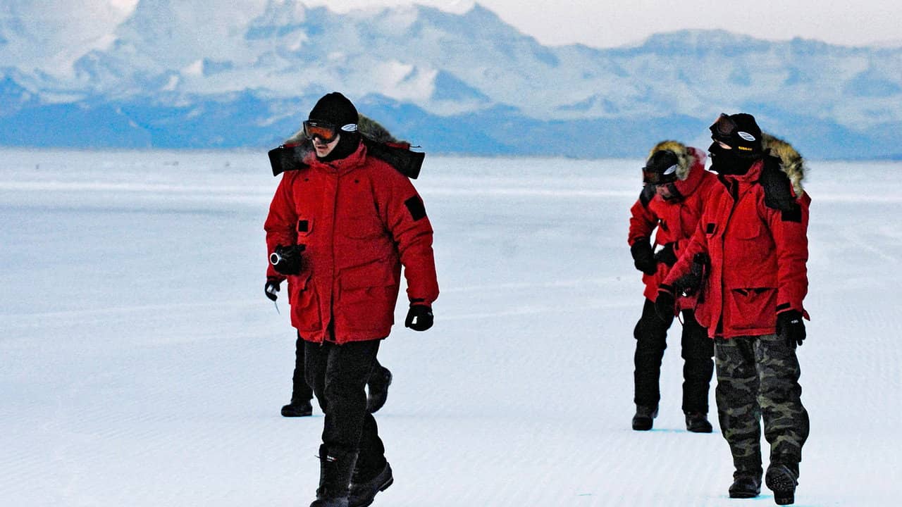 Antarctic Journal backdrop