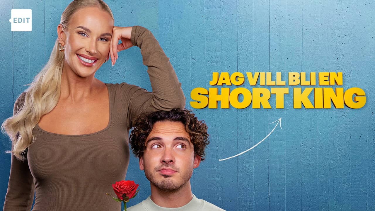 Jag vill bli en short king backdrop