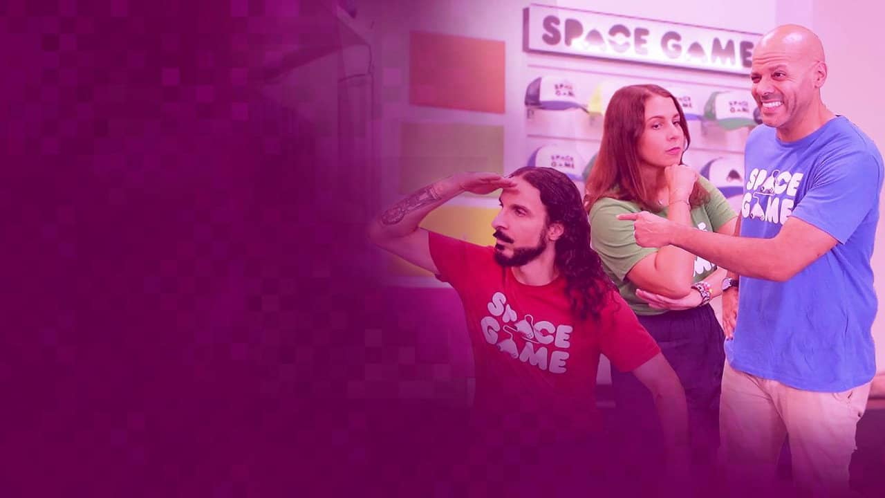 Space Game backdrop