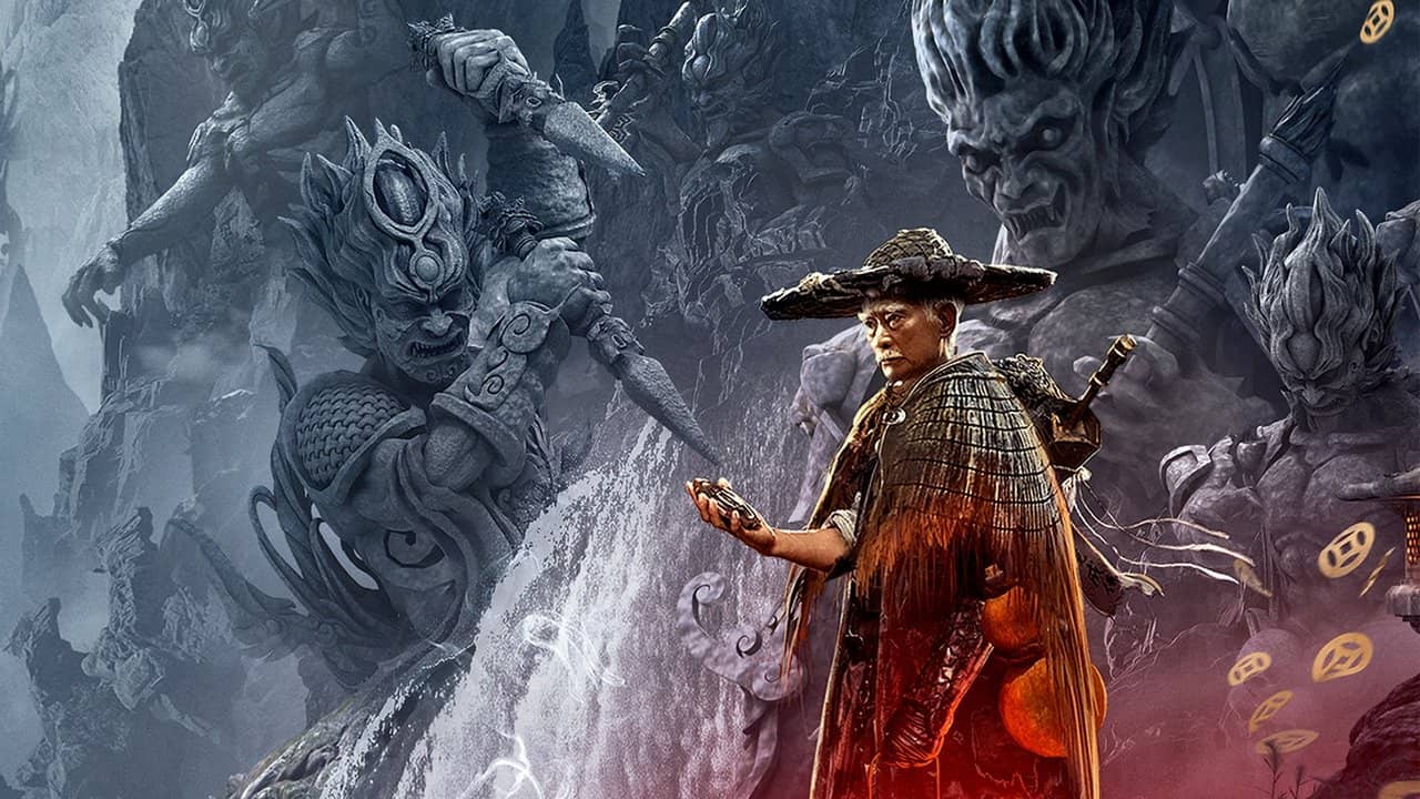 Taoist Priest In The Tomb backdrop
