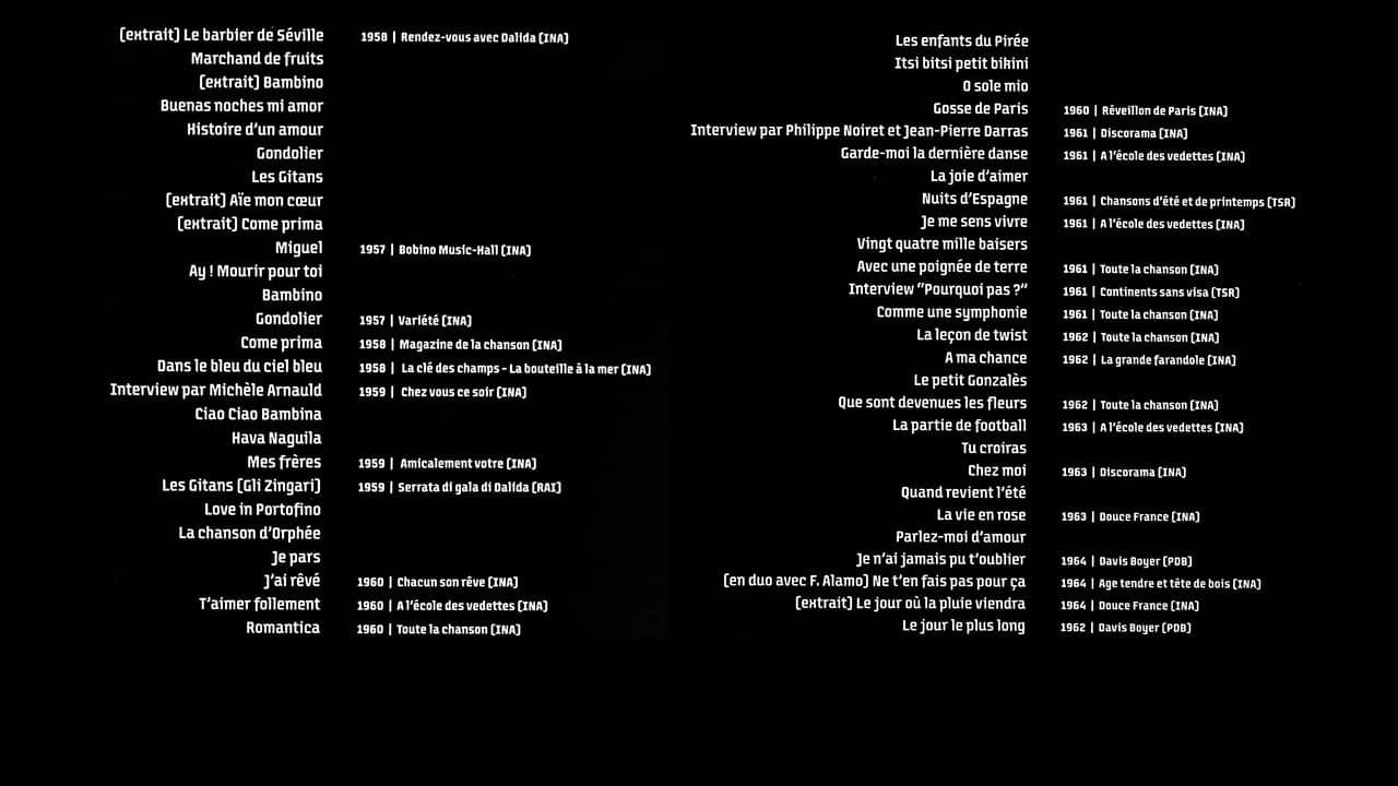Dalida - Une Vie - 1 backdrop
