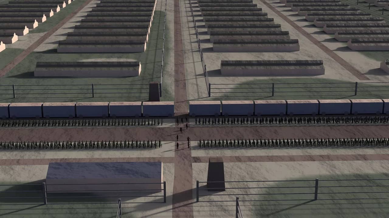 Auschwitz: The Hidden Traces backdrop
