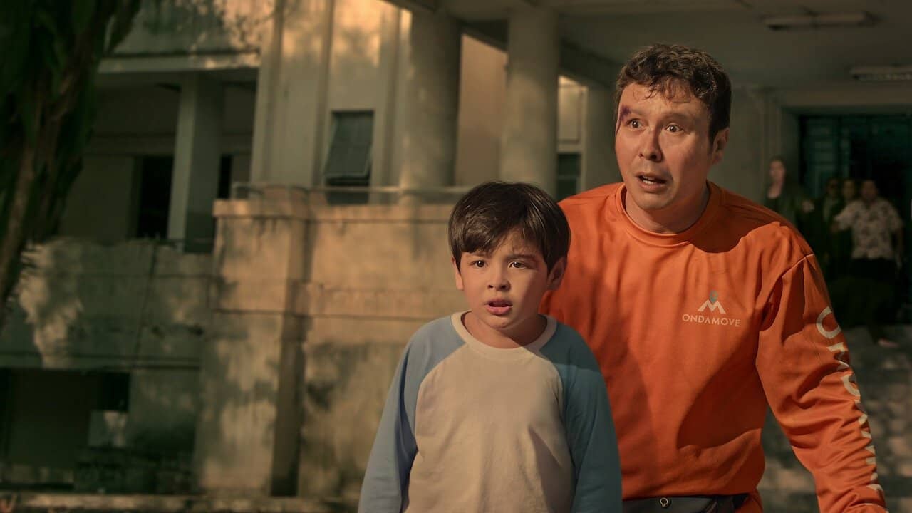 The Delivery Rider backdrop