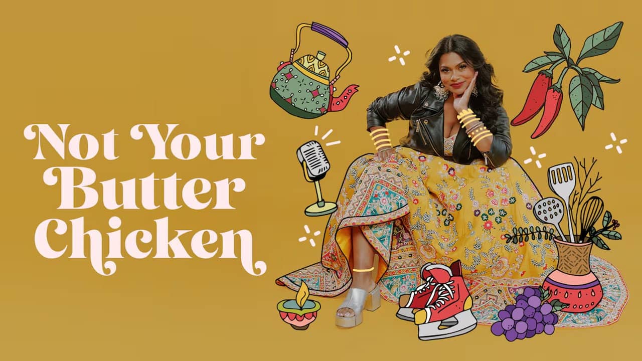 Not Your Butter Chicken backdrop