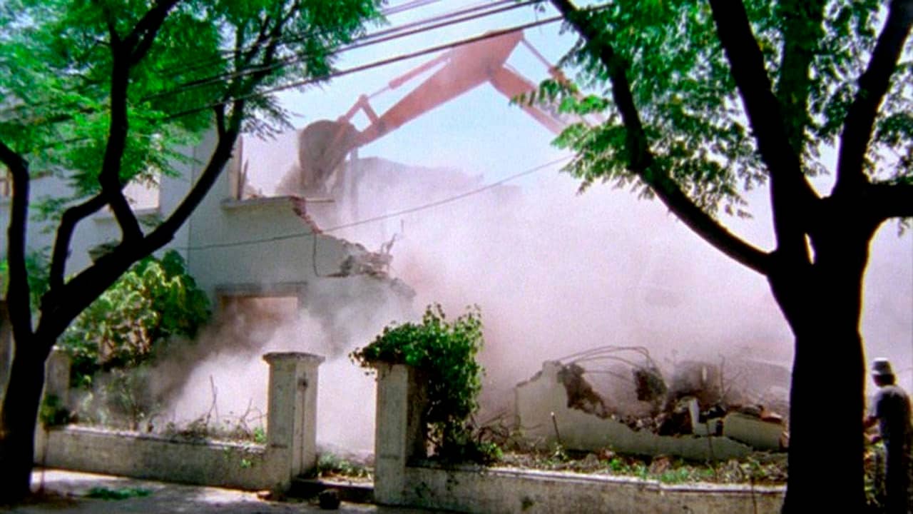 Under Construction (Or The Place Where I Was Born No Longer Exists) backdrop