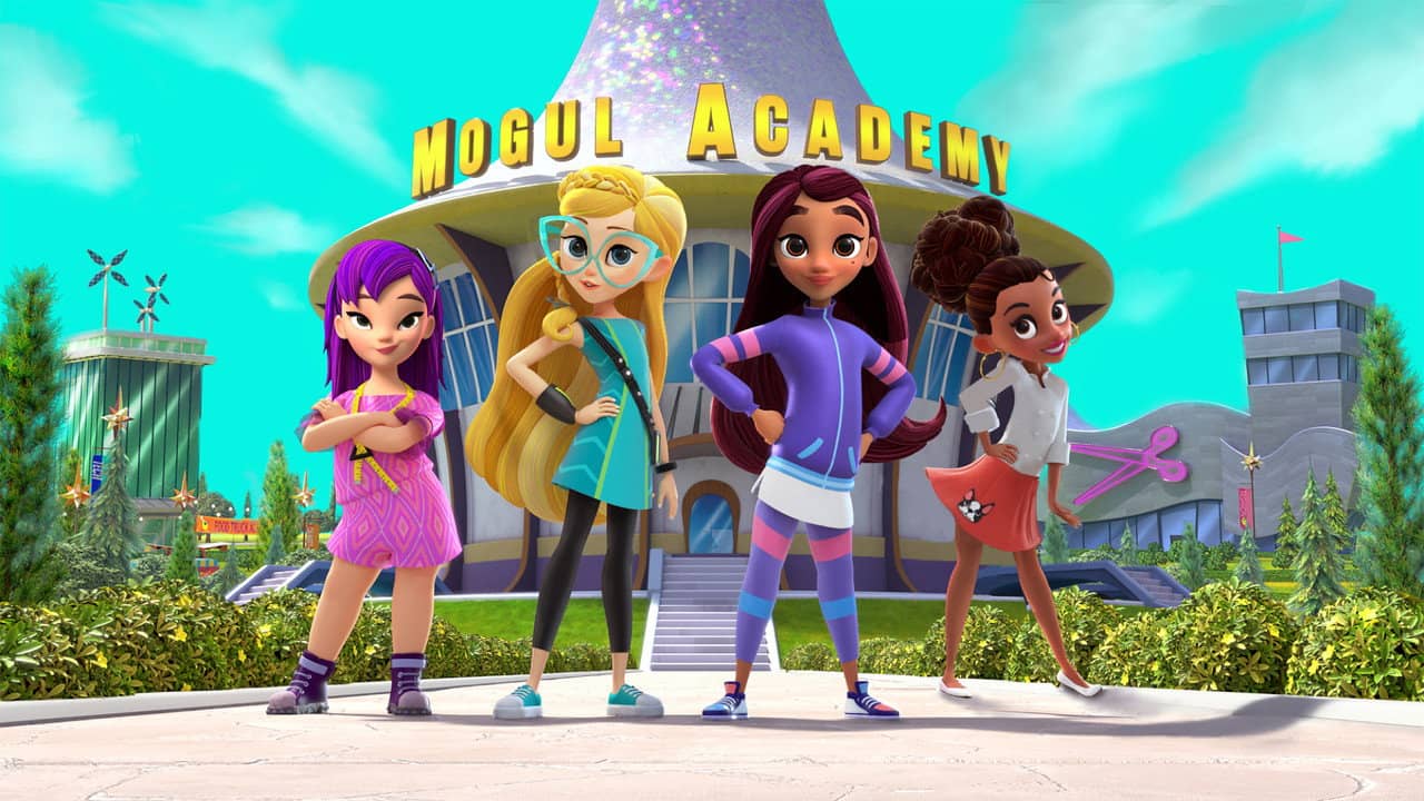 Middle School Moguls backdrop