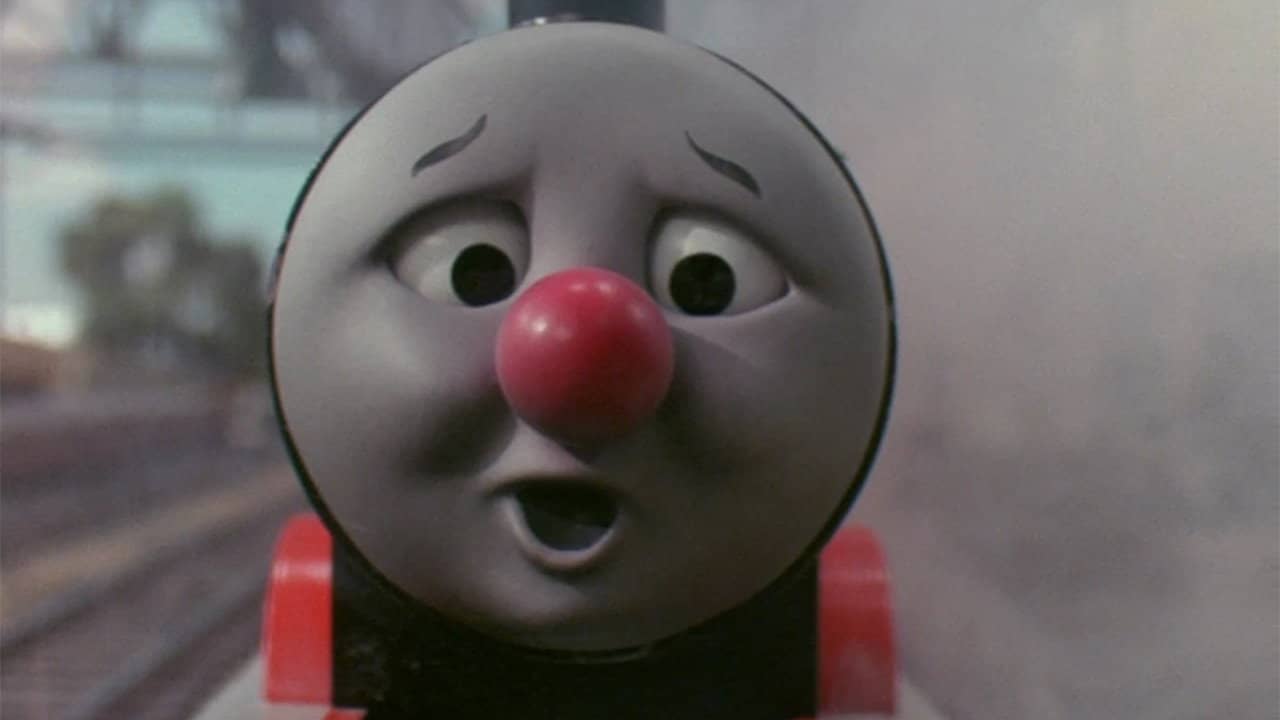 Thomas & Friends: James Goes Buzz Buzz backdrop