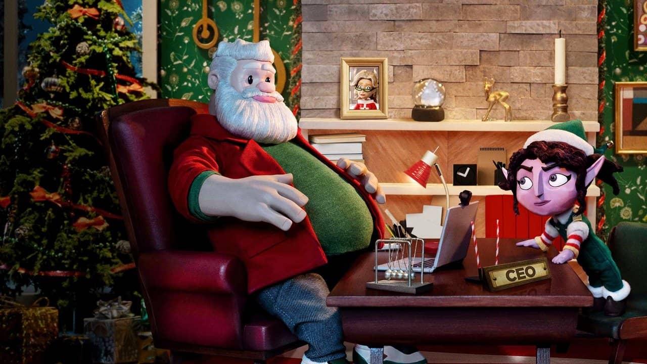 Santa Inc. backdrop
