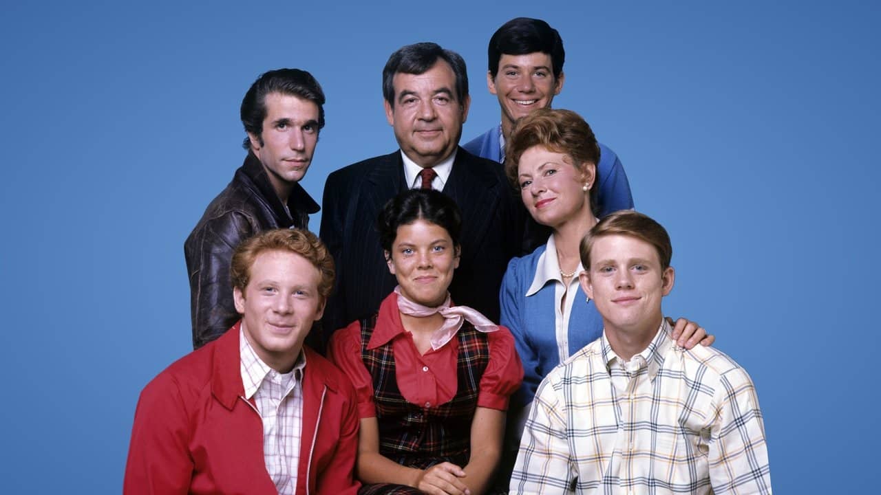 Happy Days backdrop