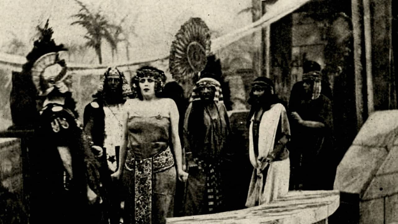 Cleopatra backdrop
