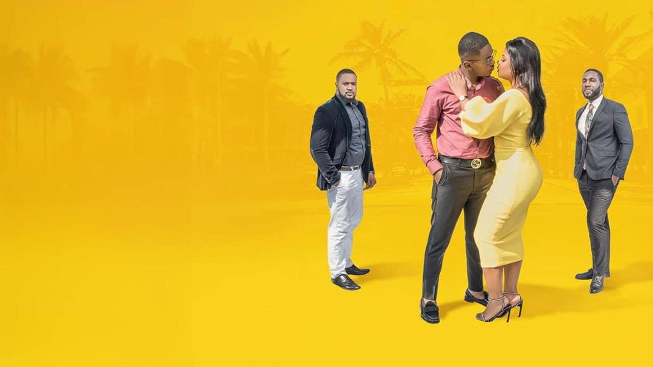 Love is yellow backdrop