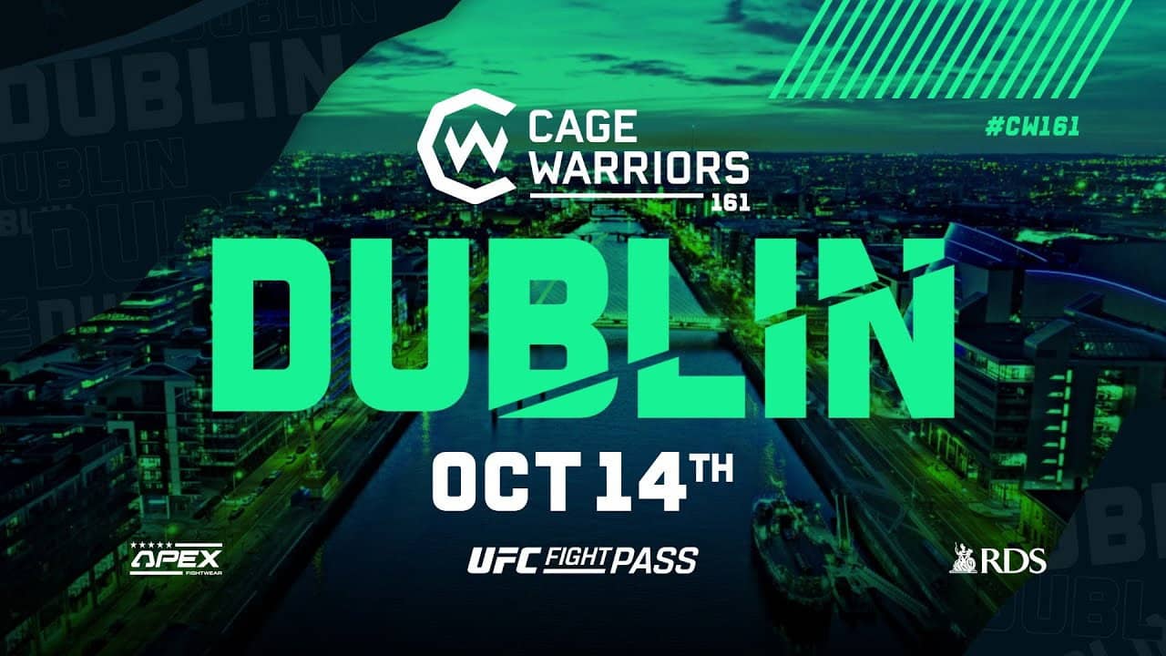 Cage Warriors 161: Dublin backdrop