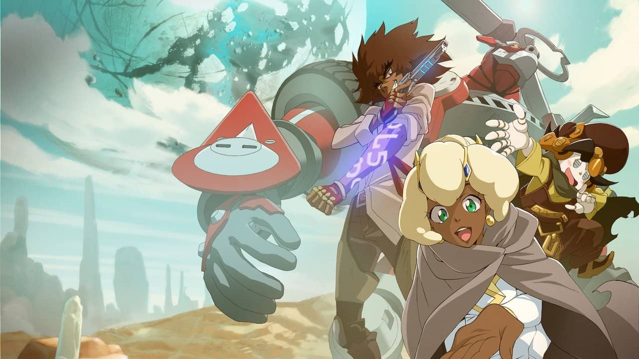 Cannon Busters backdrop