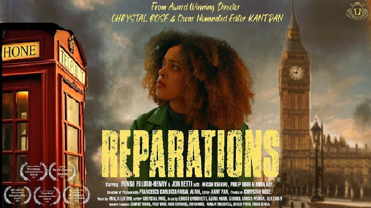 Reparations backdrop