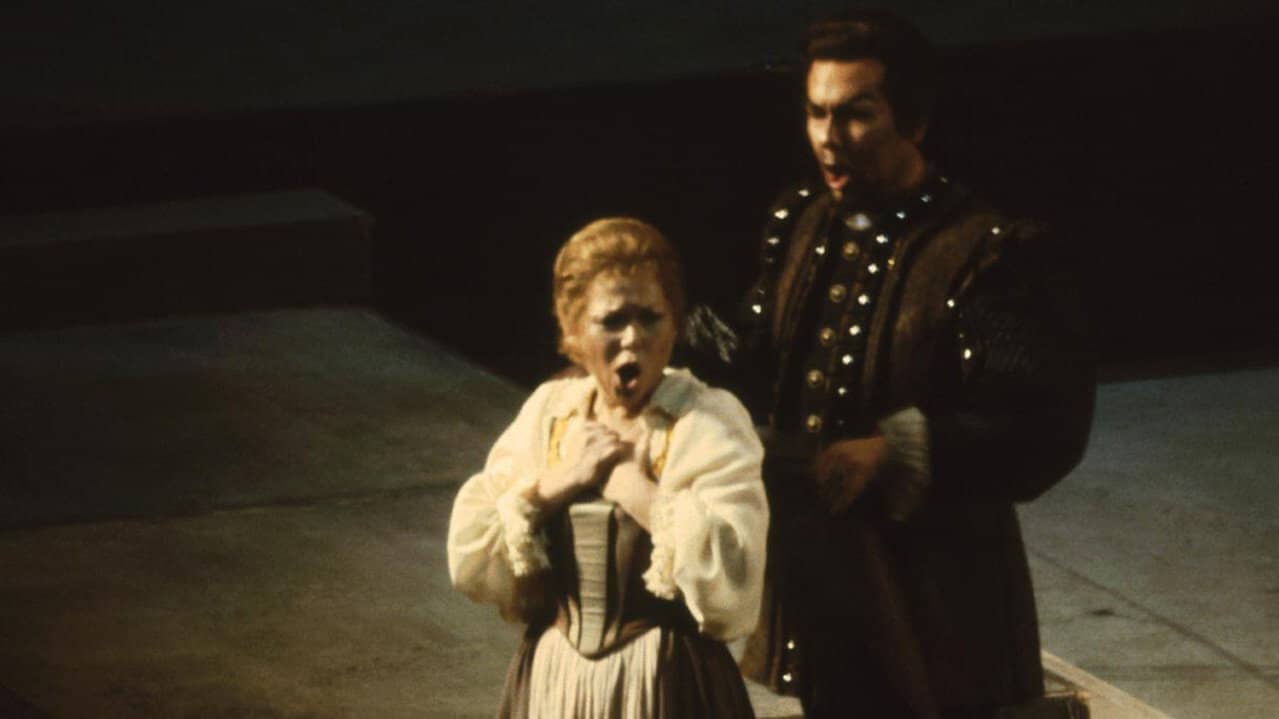 Luisa Miller: Metropolitan Opera backdrop
