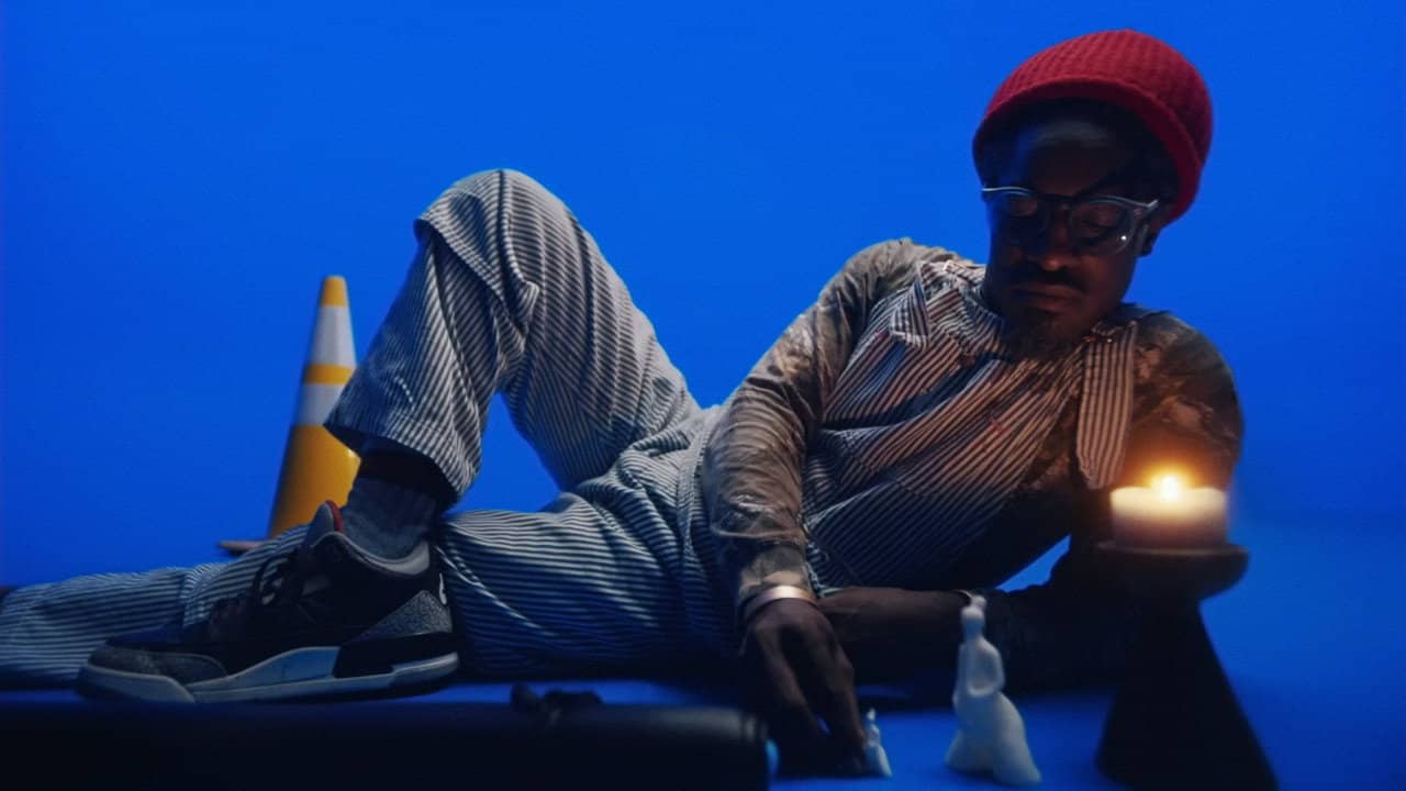 André 3000: New Blue Sun (Listening) backdrop
