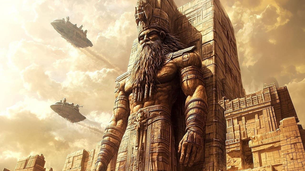 Anunnaki Origins: Sumeria to South America backdrop