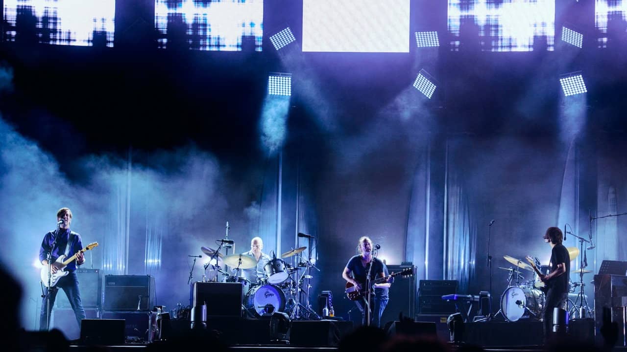 Radiohead: Lollapalooza Festival Berlin 2016 backdrop